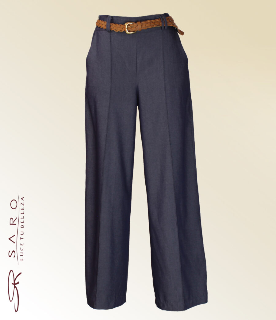 Palazzo cinturon DENIM